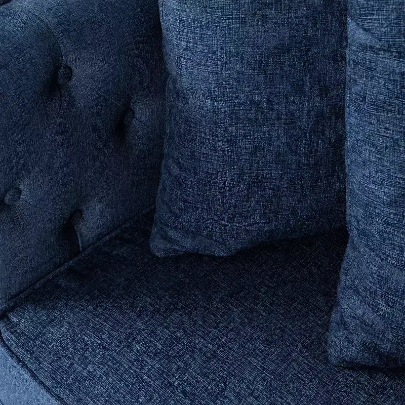 Causeuse capitonnée Borah de Christopher Knight Home avec oreillers décoratifs