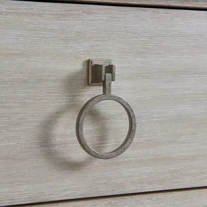 Ensemble de chambre à coucher 3 pièces Roundhill Furniture Mantalia en bois massif avec cadre en métal, lit avec 2 tables de chevet, couleur champagne