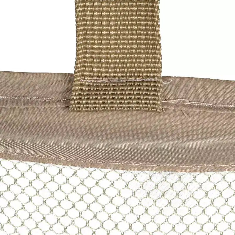 Panier à linge en maille escamotable, armature en acier à ressort, doublure en maille pour la circulation de l'air, grande capacité, montage facile, rangement compact