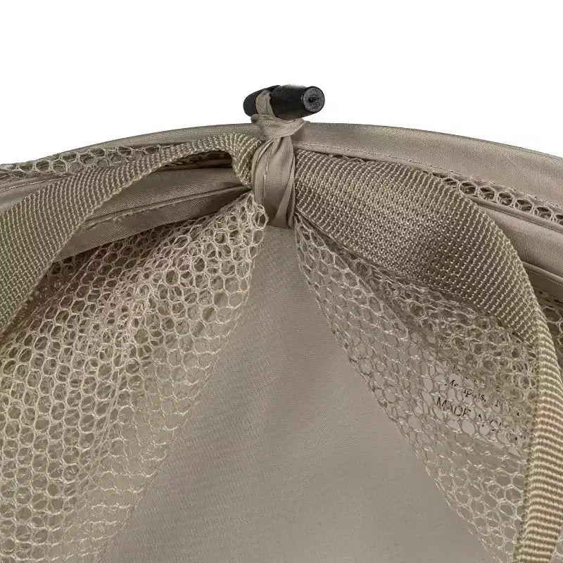 Panier à linge en maille escamotable, armature en acier à ressort, doublure en maille pour la circulation de l'air, grande capacité, montage facile, rangement compact