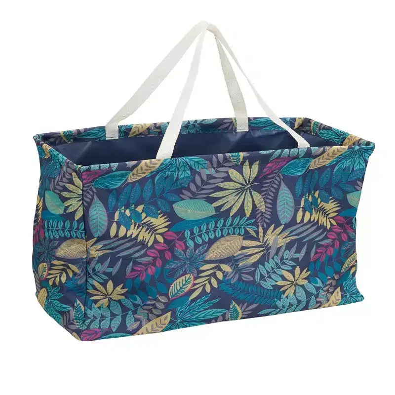 Sac fourre-tout utilitaire en toile avec poignées, sac cabas rectangulaire Krush, doublure en vinyle résistante à l'eau, grande capacité, durable et polyvalent