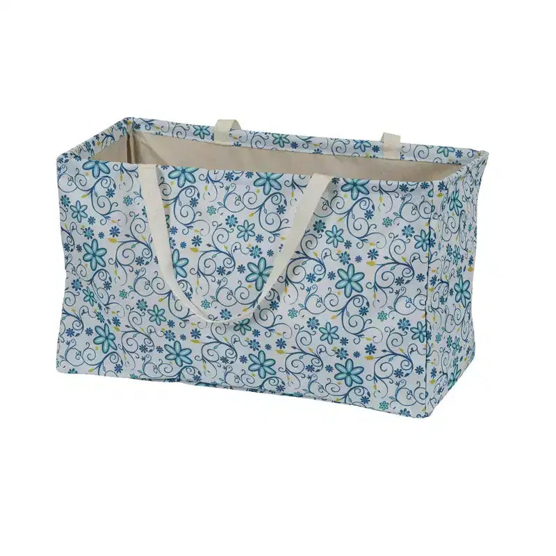 Sac fourre-tout utilitaire en toile avec poignées, sac cabas rectangulaire Krush, doublure en vinyle résistante à l'eau, grande capacité, durable et polyvalent