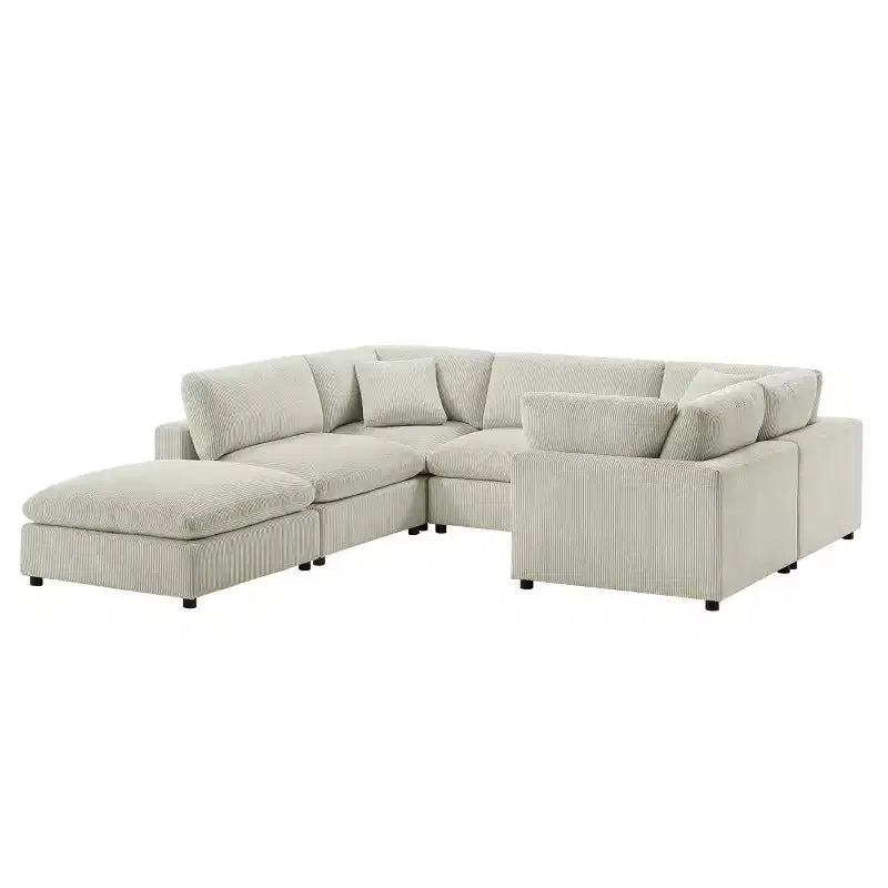 Canapé modulaire 6 pièces Casella Comfort Pointe