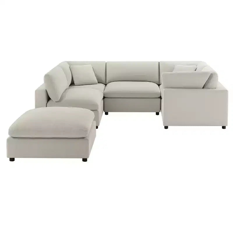 Canapé modulaire 6 pièces Casella Comfort Pointe