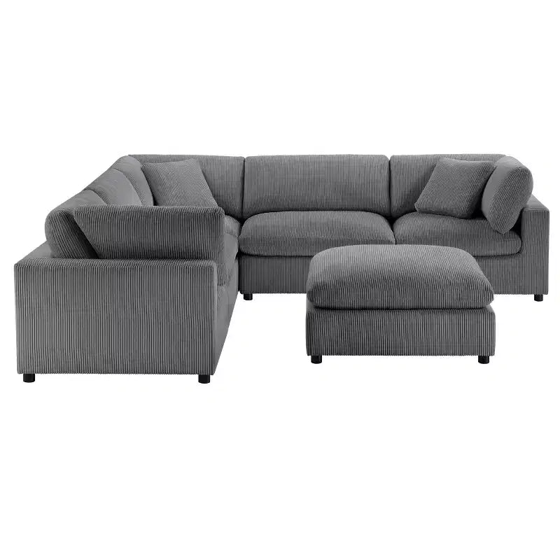 Canapé modulaire 6 pièces Casella Comfort Pointe