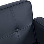 Canapé-lit convertible réglable en tissu, canapé-lit moderne, inclinable, causeuse réversible, lit de jour pliant, lit d'appoint avec 2 oreillers