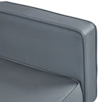Canapé-lit convertible réglable en tissu, canapé-lit moderne, inclinable, causeuse réversible, lit de jour pliant, lit d'appoint avec 2 oreillers