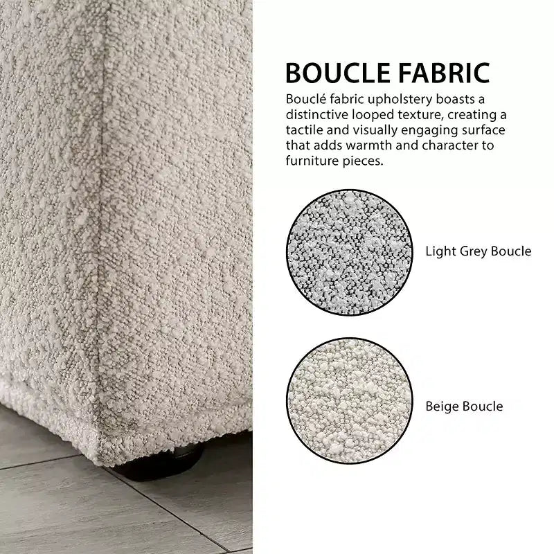 HOMES: Inside + Out Pouf carré modulaire moderne Povoa