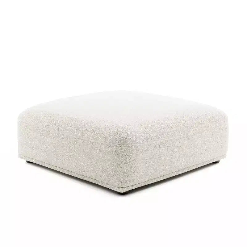 HOMES: Inside + Out Povoa Modern Modular Square Ottoman